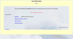 Desktop Screenshot of cbhmodels.co.uk